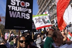 Masovni protest u Londonu: Hiljade protestuju protiv udara na Iran