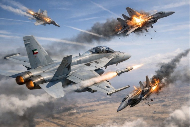 IZVINI, NISAM TE PREPOZNAO: Kako je kuvajtski F-18 oborio tri američka lovca F-15