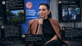 Tribina Marinike Tepić u Kikindi pretvorena u politički debakl