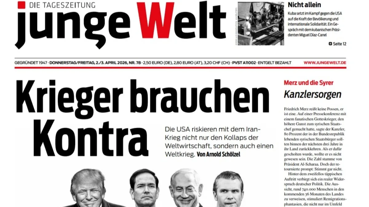 Antiratni glas iz Berlina: Zapad gura čovječanstvo u dugi sukob