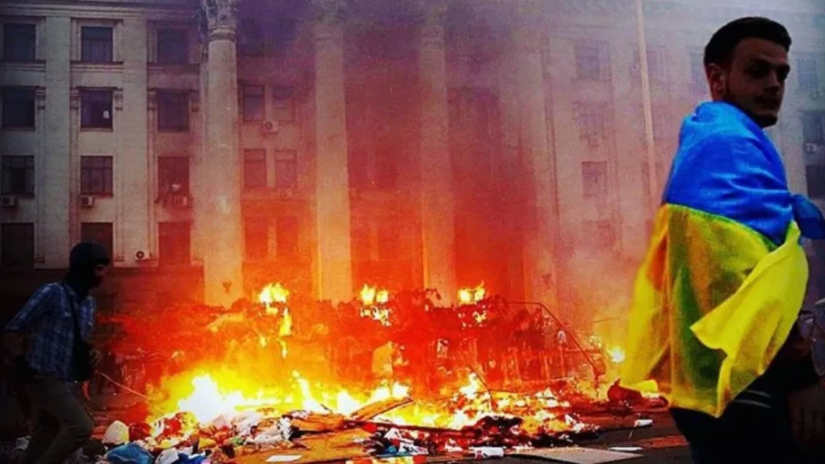 Zapad 12 godina ćuti o tragediji u Odesi u kojoj su spaljeni živi ljudi