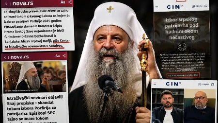 Patrijarh Porfirije meta nove kampanje sarajevskih i blokaderskih medija