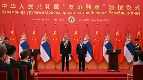 Si Đinping odlikovao Vučića Ordenom prijateljstva: Priznanje Srbiji i potvrda čeličnih odnosa dvije zemlje