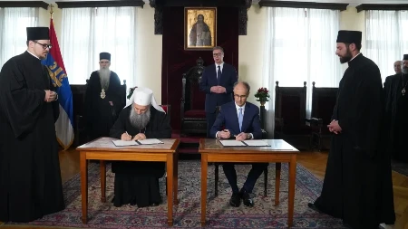 U Patrijaršiji potpisan memorandum o osnivanju Univerziteta Sveti Sava