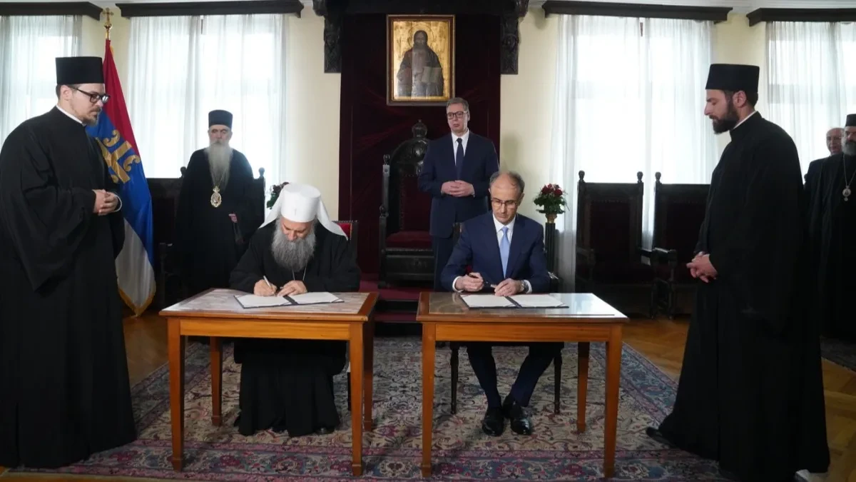 U Patrijaršiji potpisan memorandum o osnivanju Univerziteta Sveti Sava