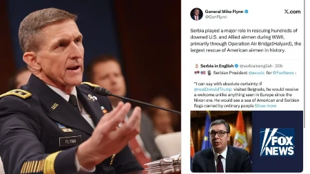 General Flin poslije Trampa podsjetio Amerikance na srpsko spasavanje pilota