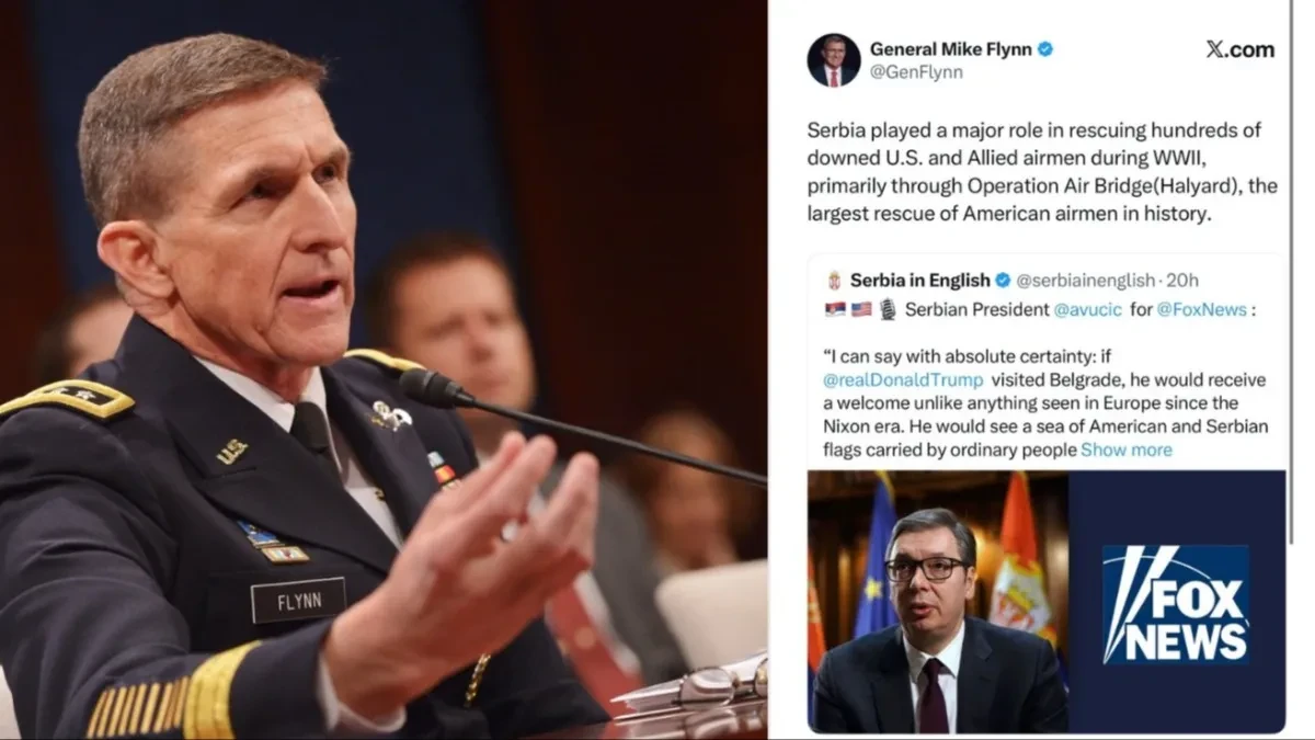 General Flin poslije Trampa podsjetio Amerikance na srpsko spasavanje pilota