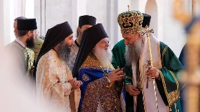 Iguman Jefrem zahvalio patrijarhu Porfiriju: Srpski narod nas je ukrepio čvrstom vjerom