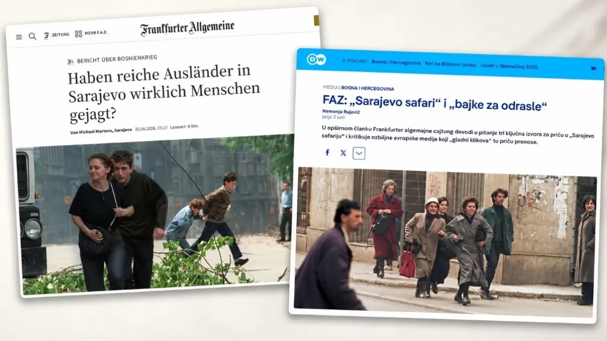FAZ srušio medijsku konstrukciju o „Sarajevo safariju”