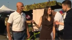 Neočekivan obrt na pijaci u Kraljevu: Prodavac cvijeća podržao Vučića u živom programu Nove S