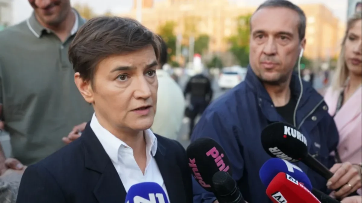Brnabićeva: Podgorički mediji kriminalizuju Vučića, a Zvicera predstavljaju kao književni lik