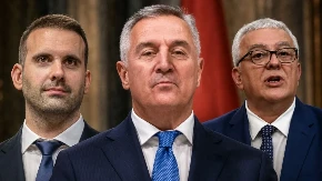 Spajić, Đukanović i Mandić u dogovoru o Ustavu bez srpskog jezika