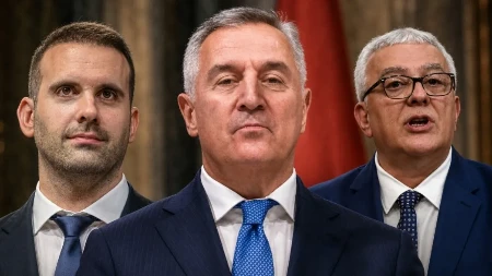Spajić, Đukanović i Mandić u dogovoru o Ustavu bez srpskog jezika