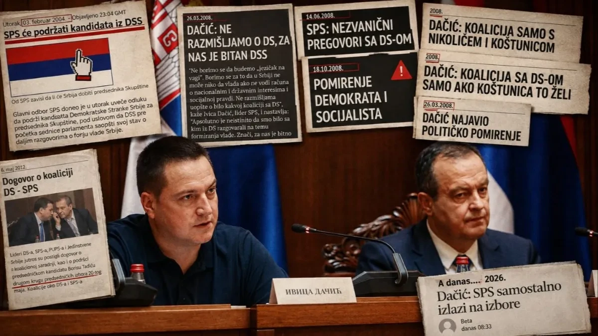 Od „ne” do „da”: Kako je SPS mijenjao partnere od 2004. do danas