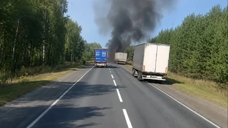 Dronovi zapalili kamione s iranskim urmama i lubenicama na putu ka Bjelorusiji