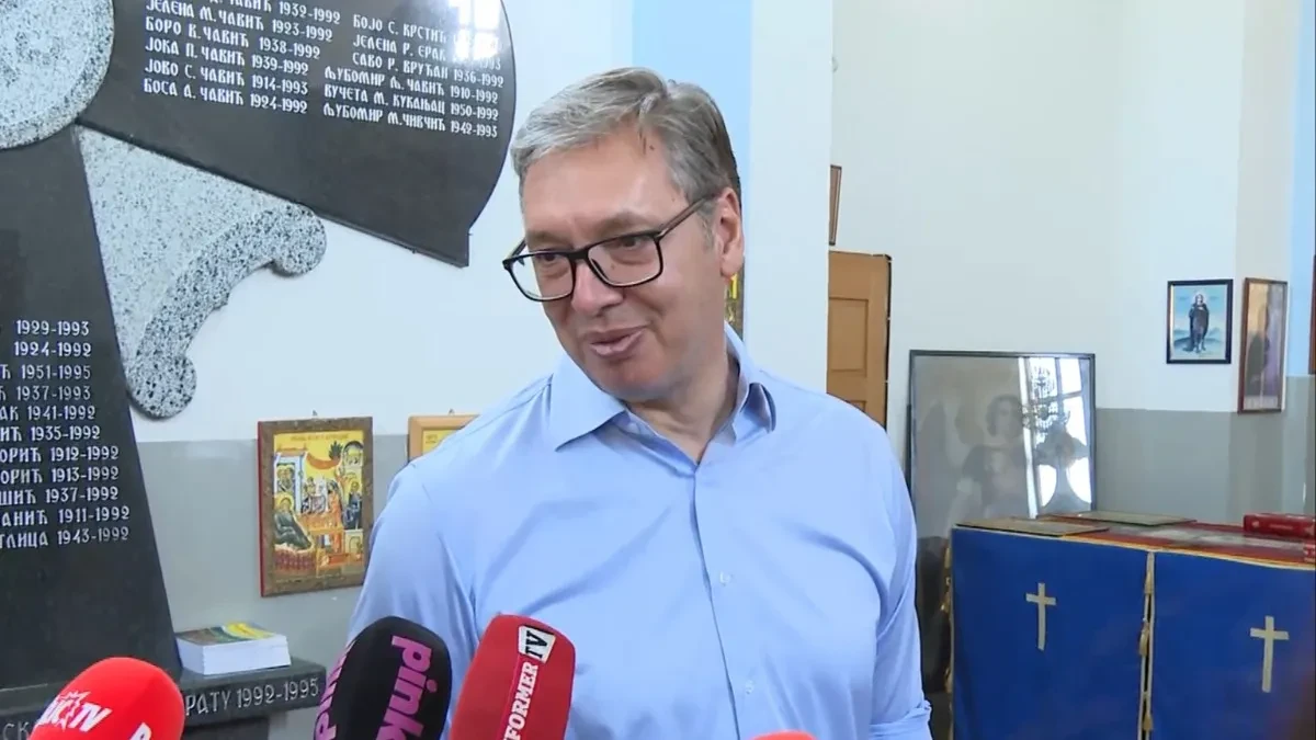 Vučić: Crna Gora sa Hrvatskom slavi zločin nad Srbima, a nikoga nije poslala u Mrkonjić Grad