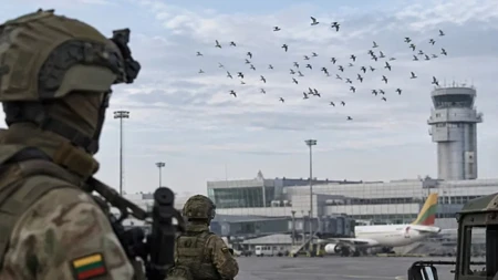 NATO poslao borbeni avion na jato ptica