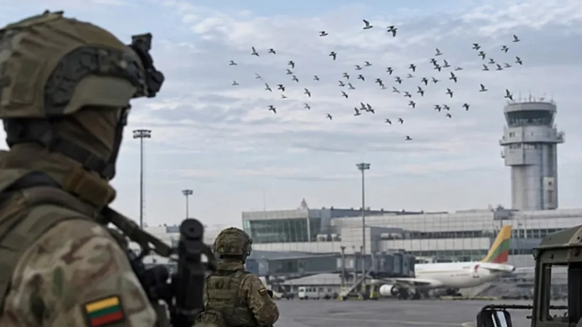 NATO poslao borbeni avion na jato ptica