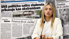 „Danas” o spornim porukama i Mariji Stanković: Političko neslaganje, ali bez osporavanja njenih rezultata