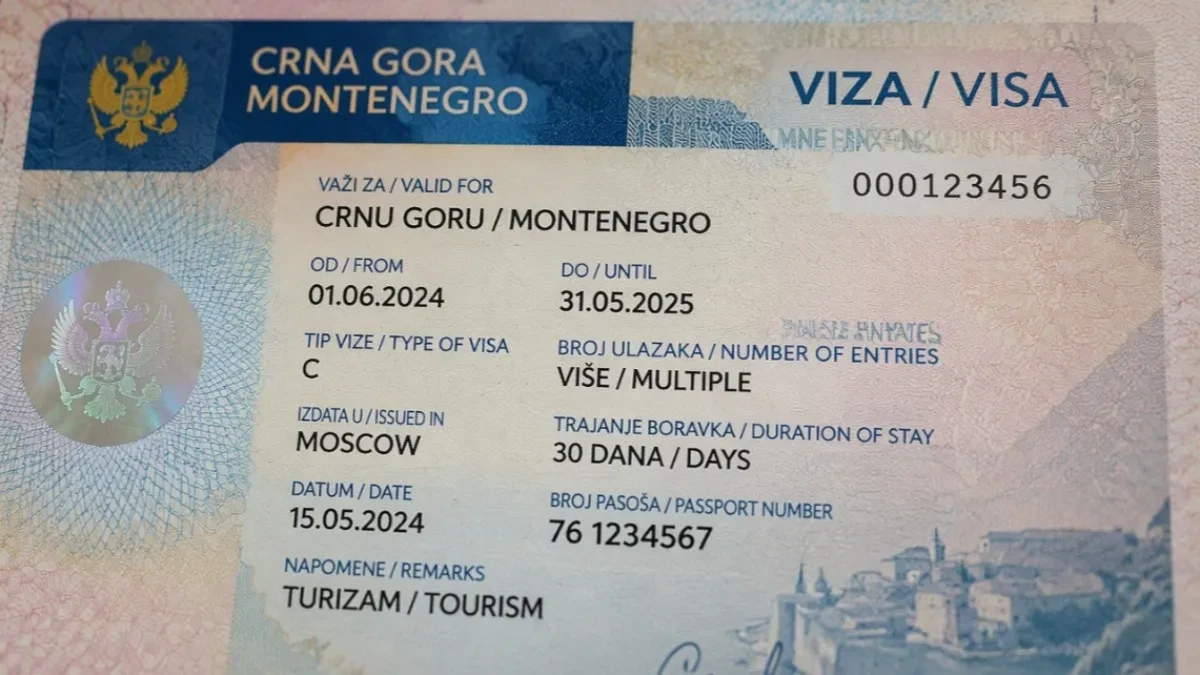 Od novembra nova pravila ulaska u Crnu Goru za Ruse i Bjeloruse