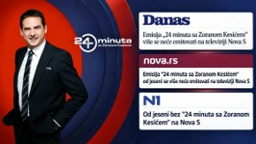 Kesićeva emisija skinuta sa Nove S zbog ogromnih troškova i slabog učinka
