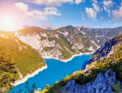 JEZERO OD KOJEG ZASTAJE DAH! Najljepše vještačko jezero u Crnoj Gori!