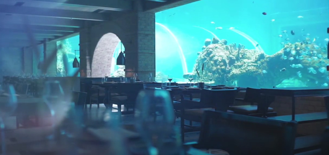 RAJ NA ZEMLJI Najljepši restoran svijeta smješten u koralnom akvarijumu