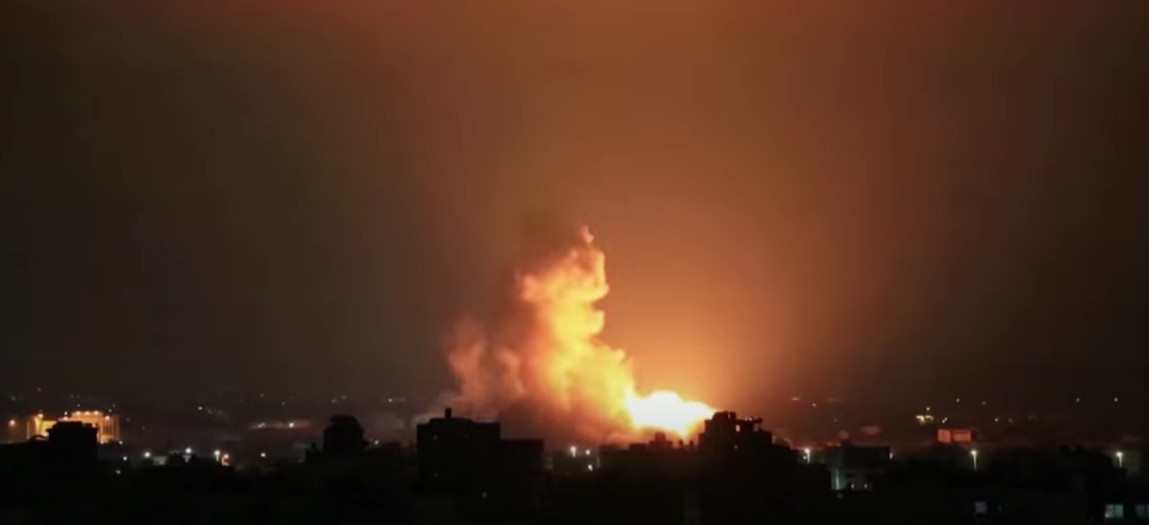 Izrael bombardovao Gazu zbog hamasovih zapaljivih balona! (FOTO)