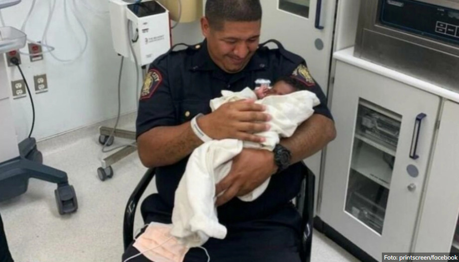 ON JE PRAVI HEROJ! Policajac spasio jednomjesečnu bebu, muškarac je bacio sa drugog sprata zgrade