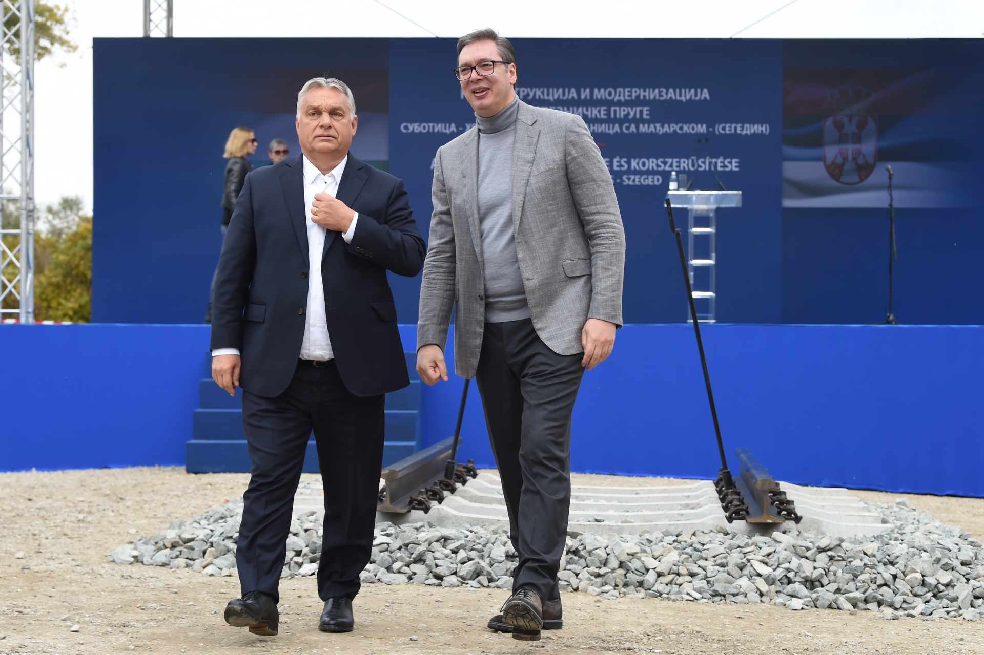 ORBAN: Sa predsjednikom Vučićem smo sačinili savez, ova pruga je jedan dokaz