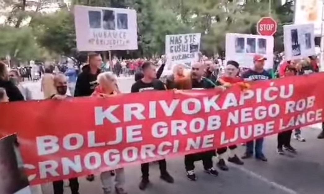 MRŽNJA I FAŠIZAM NA DJELU: „Ovo je Crna Gora, svi koji mislite drugačije idite u Srbiju!“ (VIDEO)