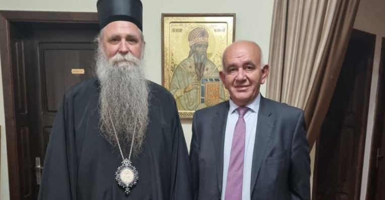 Mitropolit Joanikije primio ambasadora Grčke u Crnoj Gori