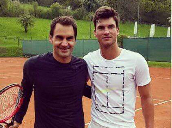 POJAVIO SE DOKAZ: Federer trenirao učesnika Zadruge (FOTO)