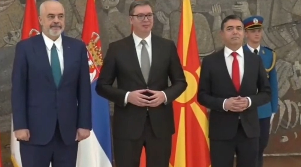 ZAPADNI BALKAN SAVEZ NAPREDKA Vučić, Zaev i Rama: Ekonomija i četiri evropske slobode jesu put da našem regionu ponudimo nadu i dugotrajan mir