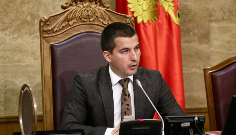 ZVANIČNO: Aleksa Bečić više nije predsjednik Skupštine Crne Gore
