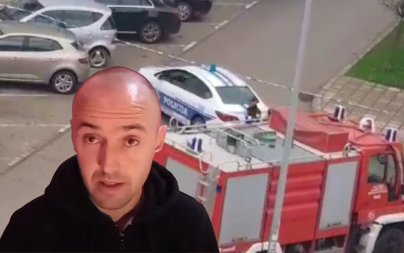 KRAJ DRAME: Momak koji je pretio eksplozivom ispred banke, predao se policiji!