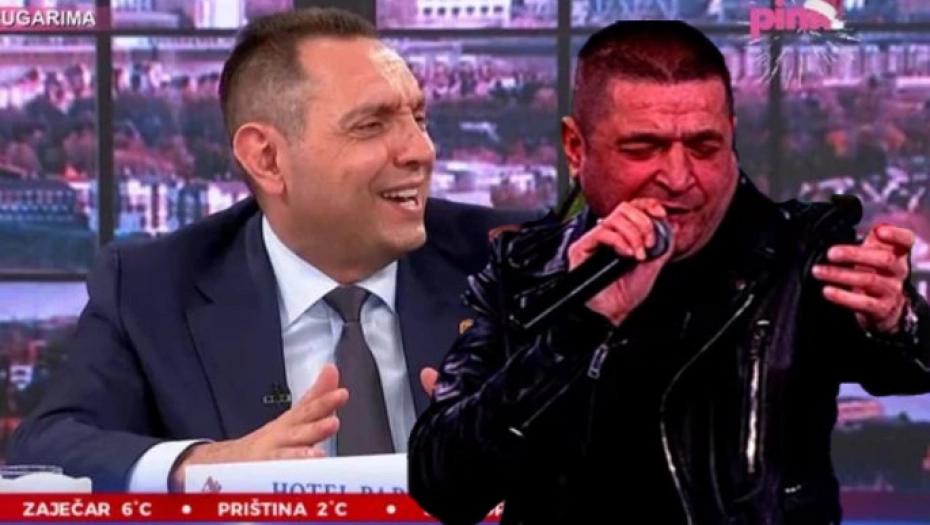 VULIN I JOVANA JEREMIĆ U EUFORIJI Ministar zapjevao hitove Baje Malog Knindže za Novu godinu (VIDEO)