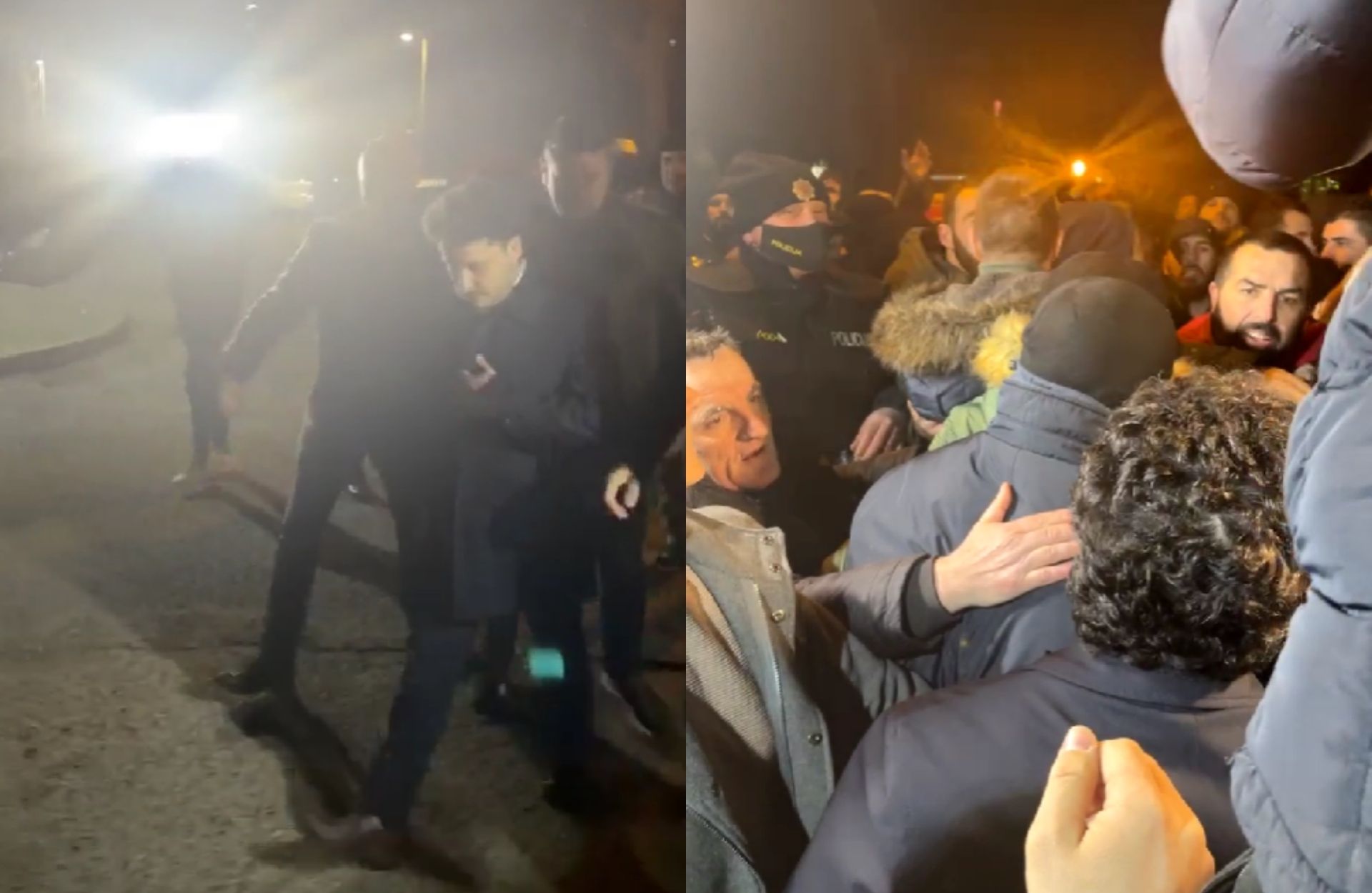 (UŽIVO) HAOS U PODGORICI Razočarani građani ispred zgrade RTCG-a prozivali Abazovića za izdaju izborne volje (FOTO/VIDEO)