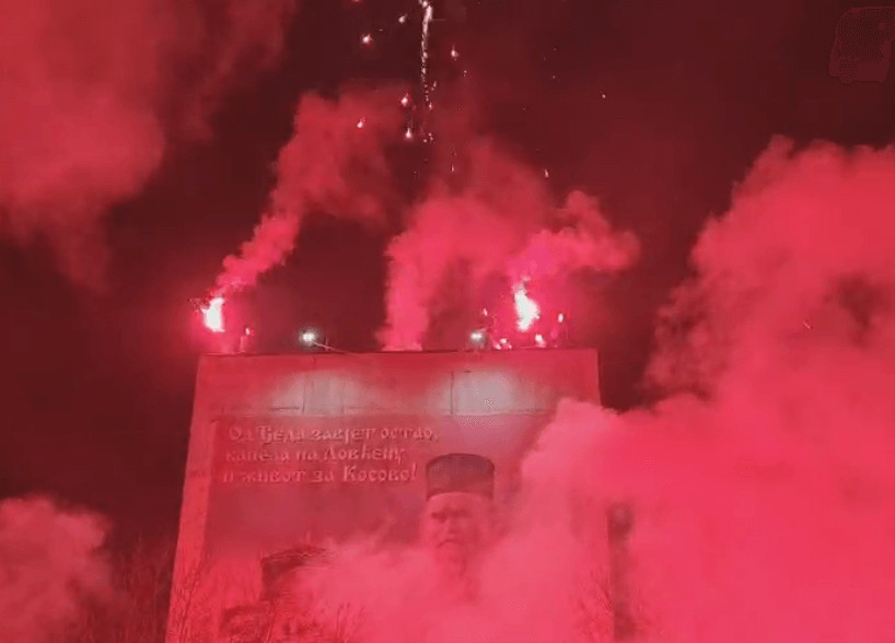 U ČAST MITROPOLITA AMFILOHIJA: Vatromet u Podgorici (VIDEO)