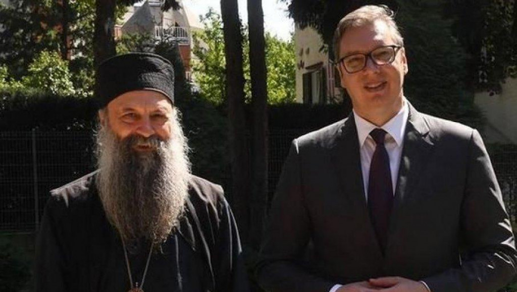 Vučić otišao kod patrijarha Porfirija po savjet