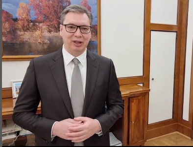 Predsednik Srbije Aleksandar Vučić glasao, pa se obratio narodu!