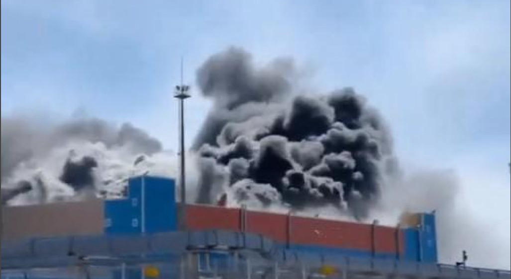 POŽAR U TURBINSKOM ODELJENJU Zapalila se državna okružna elektrana na Sahalinu