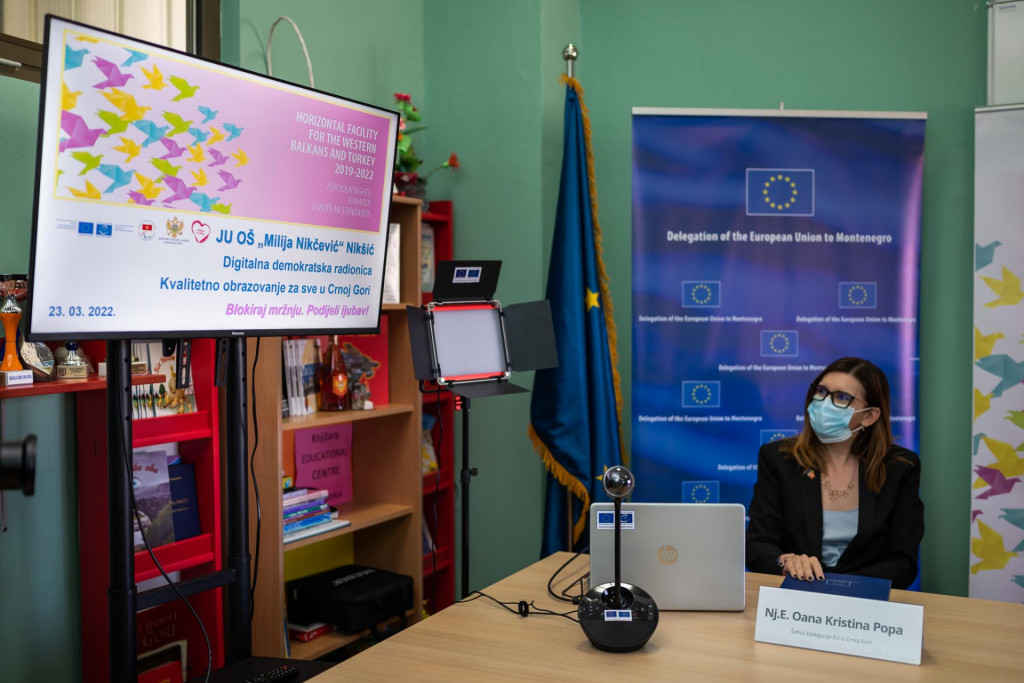 VRIJEDNA DONACIJA EU i Savjet Evrope donirali opremu za digitalnu nastavu