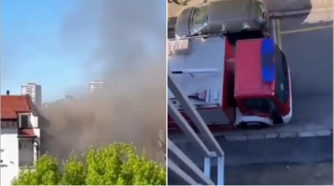 GORI KUĆA NA VRAČARU Vatrogasci imali veliki problem! (VIDEO)