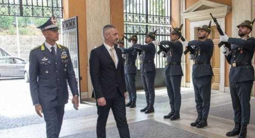 BRĐANIN U POSJETI ITALIJI Dogovorena saradnja između crnogorske policije i Guardia di Finanza