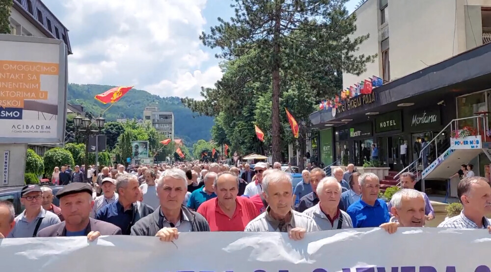 Pokret penzionera najavio veliki protest 15. avgusta u Podgorici