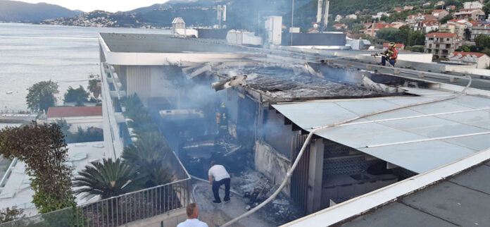 VATRA BUKNULA U SPA CENTRU Izbio požar u hotelu Kumbor