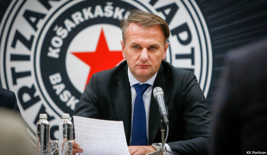 Mijailović odgovorio Terziću: KK Partizan gledalo više ljudi od svih fudbalskih klubova u Srbiji