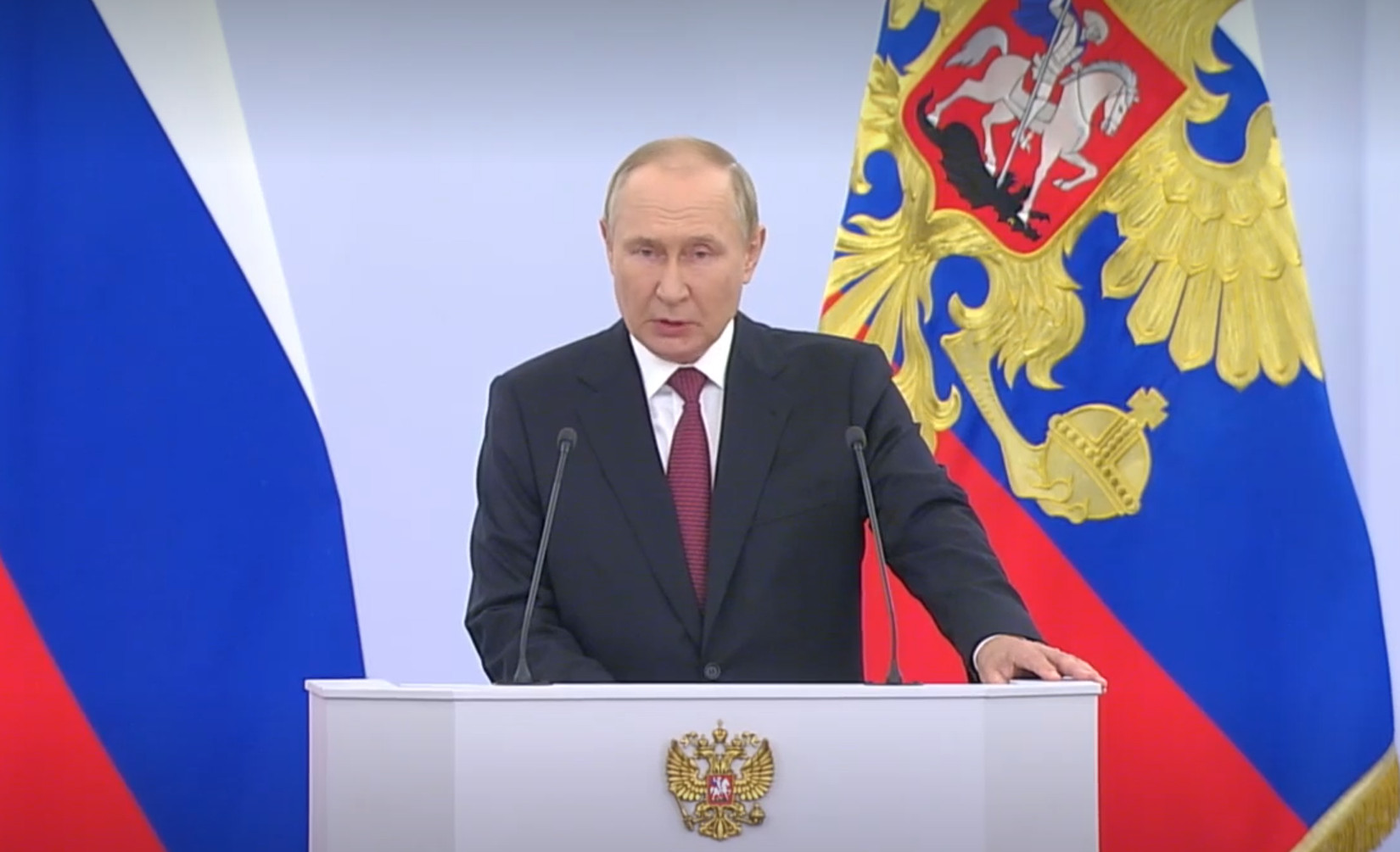 „RUSIJA JE DOBILA ČETIRI NOVE REGIJE“Aneksija uživo: Putin zvanično proglašava pripajanje ukrajinskih teritorija