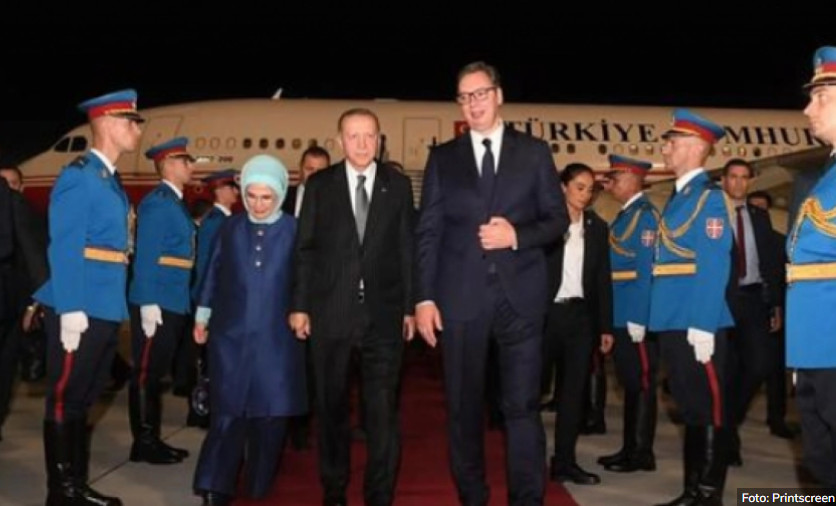 VUČIĆ DANAS SA ERDOGANOM Predsjednik Turske u posjeti Srbiji